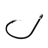 Trokar Lancet Saltwater Circle Hook Platinum Black Offset 13 Pack 2/0