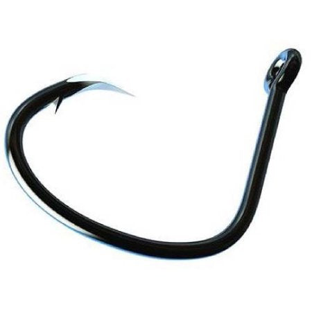 Trokar Lancet Saltwater Circle Hook Platinum Black Offset 13 Pack 2/0