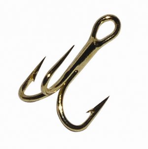 Gamakatsu Treble Hook EWG Bronze #6 12 Per Pack