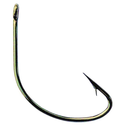 Mustad Poly Bag Hooks Bronze Wide Gap 10 Per Carton Order 10