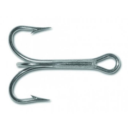 Mustad Treble Hook Tinned X-Strong Size - 25 Per Box