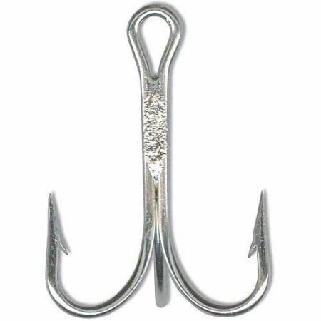 Mustad Treble Hook Tinned X-Strong Size 10/0 - 25 Per Box