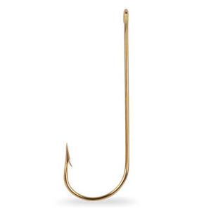 Mustad Poly Bag Hooks Bronze Aberdeen - Size 8 Bronzed Fishing Hooks