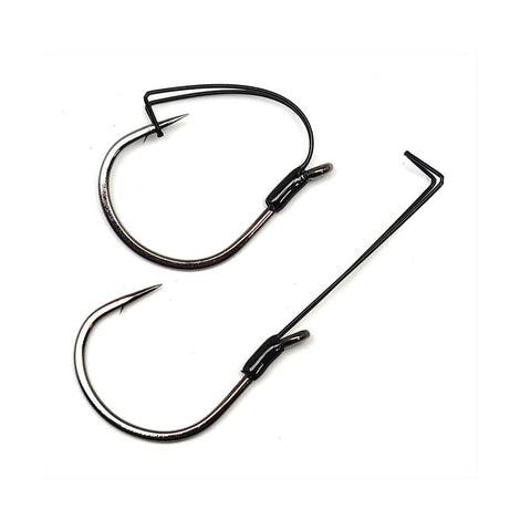 Gamakatsu Finesse Wide Gap Weedless Wacky Rig Hook - Black