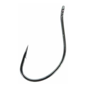 Gamakatsu Split/Drop Shot Hook Black 25 Per Pack 3/0