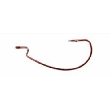 Gamakatsu Worm Hook Extra Wide Gap X-Wide Red Off 1/0 6 Pack