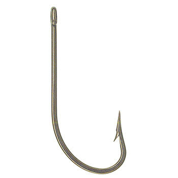 Mustad Poly Bag Hooks Bronze O'Shaughnessy 10 Per Carton - Size 3/0 Order 10