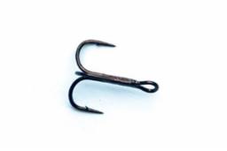 Mustad Treble Hook Black Nickel 4X Strong Size 4 25 Per Box