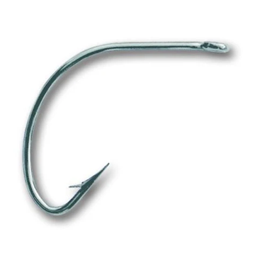 Mustad Wide Gap Hook Nickel 50 Per Box