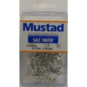 Mustad Treble Hook Tinned X-Strong Size - 25 Per Box